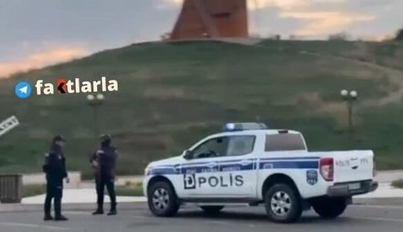Azərbaycan polisindən Xankəndidə erməni sakinlərə jest 
