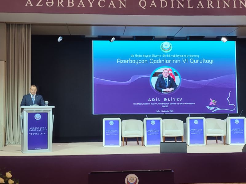 Vitse-spiker Adil Əliyev: Azərbaycan qadını bütün sahələrdə uğur qazanır 