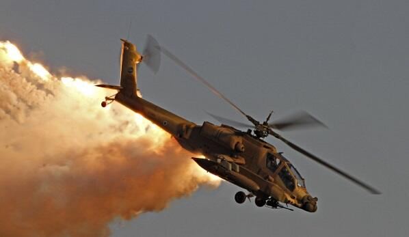 HƏMAS İsrail helikopterini vurdu 