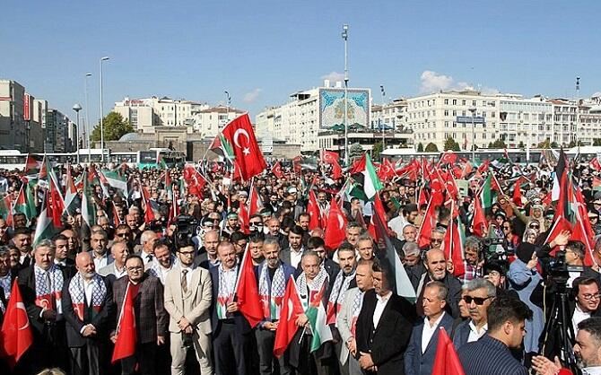 İstanbulda Fələstin mitinqi: Bir neçə ölkə lideri gələcək 