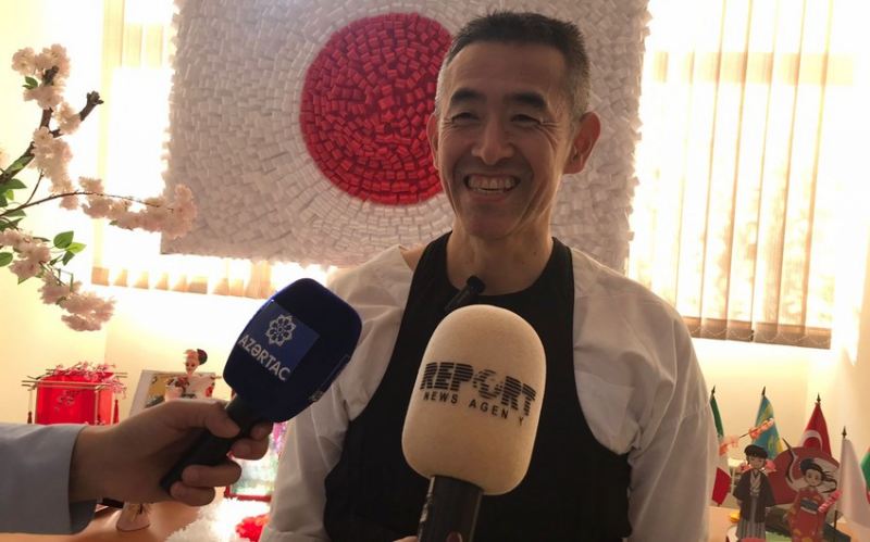 Masanori Kayden: “Şadam ki, Azərbaycanda Yaponiya mədəniyyəti yüksək qiymətləndirilir” 