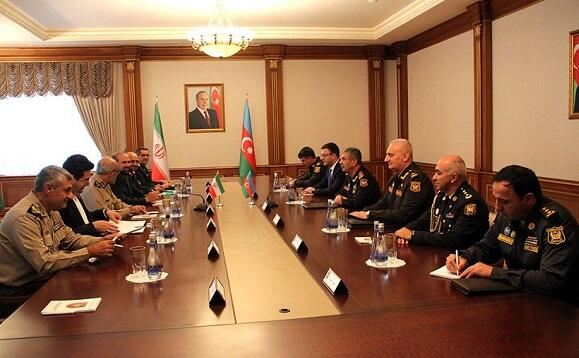 Zakir Həsənov iranlı generalı qəbul etdi 