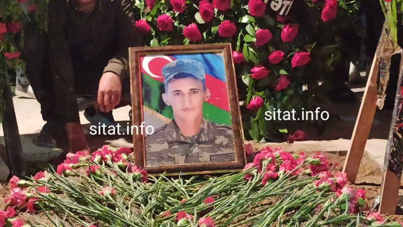 Həlak olan hərbi qulluqçu Rüfət Ağayevin FOTOSU 