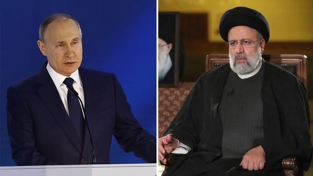 Putin və Rəisi Qarabağdakı hadisələri müzakirə ediblər 