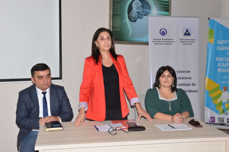 “Qadın Problemlərinin Tədqiqatları Mərkəzi”  növbəti tədbirini Neftçala rayonunda təşkil edib 