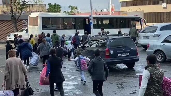 Rusiya təxliyə etdiyi ermənilərin sayını açıqladı 