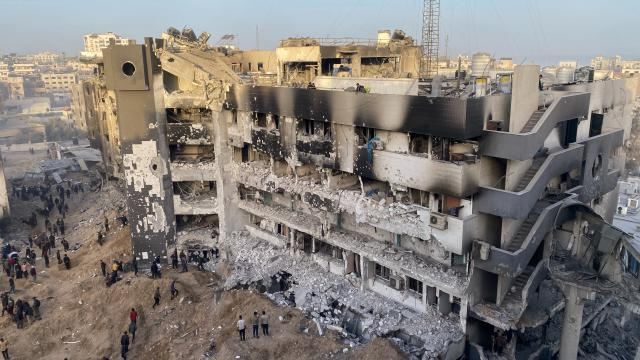 ÜST İsrailin Qəzzada “Əş-Şifa”nı dağıtmasına reaksiya verib 