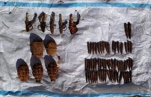 Qubadlıda 7 əl qumbarası aşkarlandı 