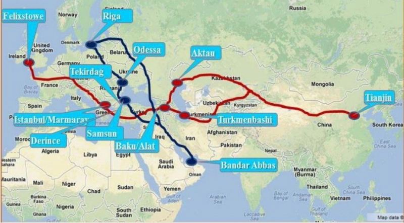 Avropanın Azərbaycana ehtiyacı artıb: Çindən Avropaya uzanan ticarət yolu Ələt limanından keçəcək