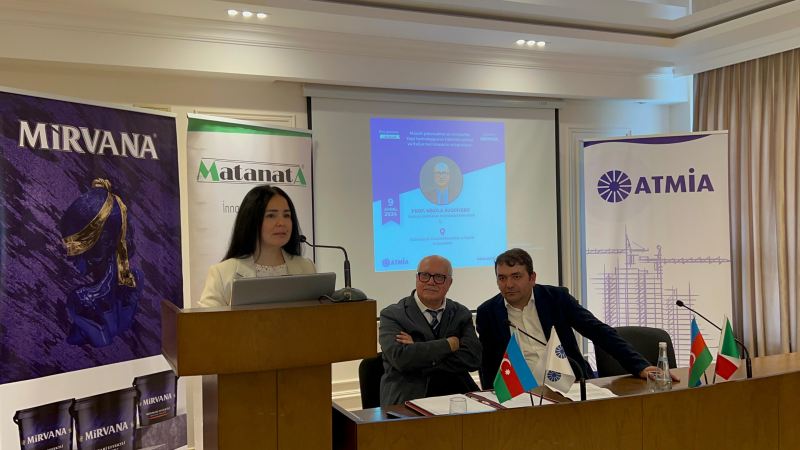 İtalyan memar, professor Nikola Ruqqieronun Bakıda seminarı təşkil olunub- FOTOLAR