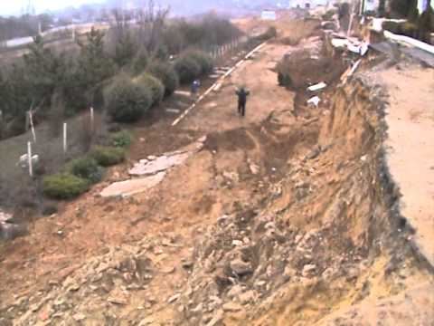 Naxçıvanda qaya uçqunu baş verdi 