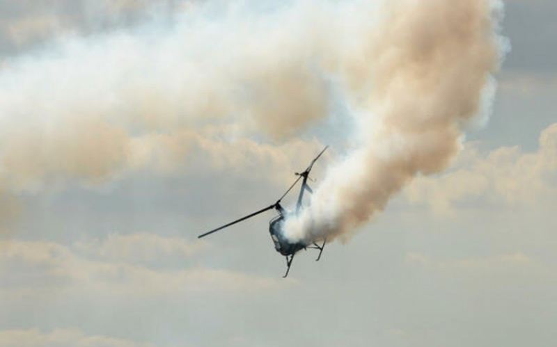Mexikoda helikopter qəzaya uğrayıb, ölənlər var 