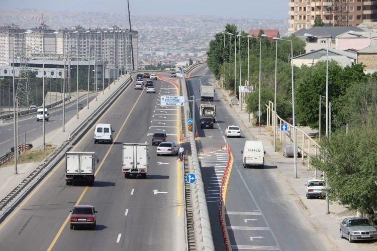Bakıda bu yol 3 gün bağlı olacaq 