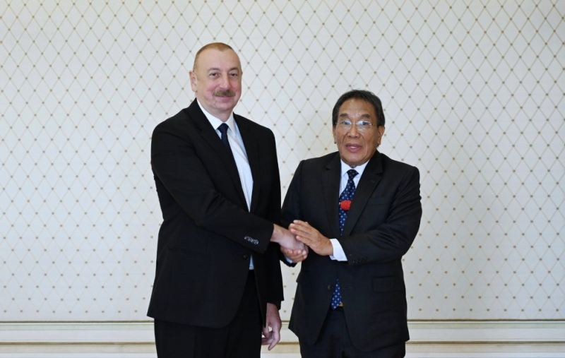 İlham Əliyev Datuk Mutanq Taqalı qəbul edib 