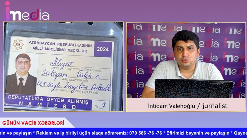İntiqam Valehoğlu imzatoplamadan danışdı: Rəqiblərinə SƏRT MESAJ: VİDEO