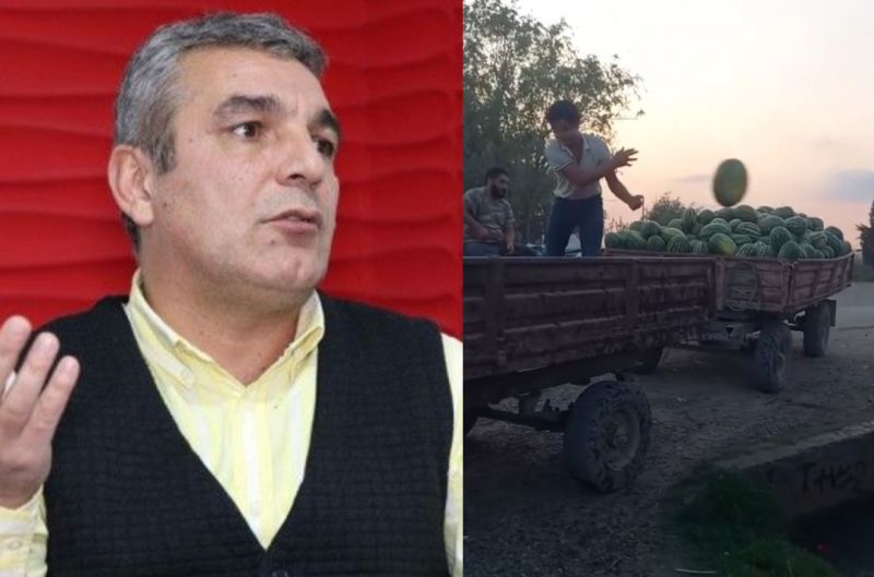 Fermer tonlarla qarpızı niyə kanala töküb? - İqtisadi problem, yoxsa Tiktok oyunu? - VİDEO