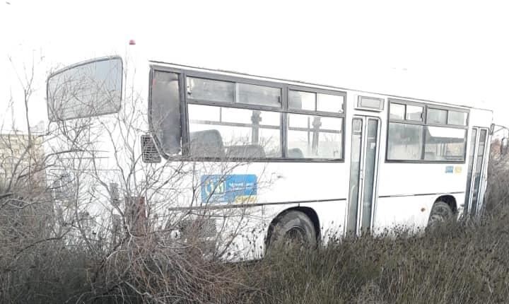 Sumqayıtda sərnişin avtobusu qəza törətdi: ölən var 