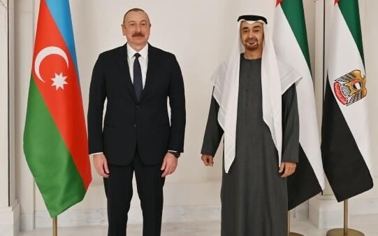 İlham Əliyev BƏƏ prezidentinə məktub ünvanladı 