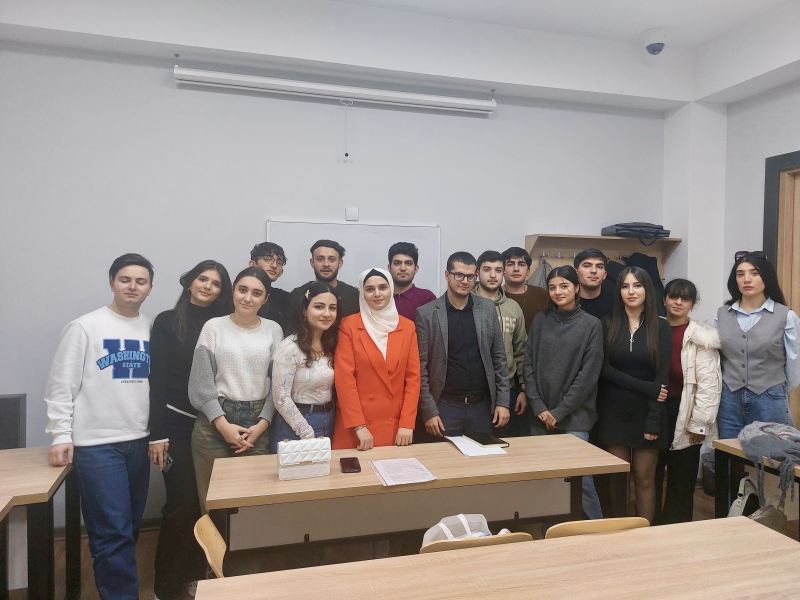 Tanınmış jurnalist BDU-nun Jurnalistika fakültəsinin qonağı olub 