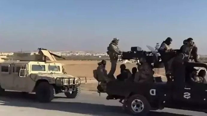 Suriyada ŞOK FAKTLAR! PKK terrorçuları ABŞ istehsalı zirehli maşınlardan istifadə edir 