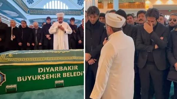 Mahsun Kırmızıgülün anasının dəfnində SKANDAL - Bu FOTO gündəm oldu 