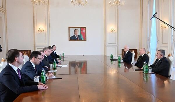 İlham Əliyev İqor Babuşkini qəbul etdi - Foto 