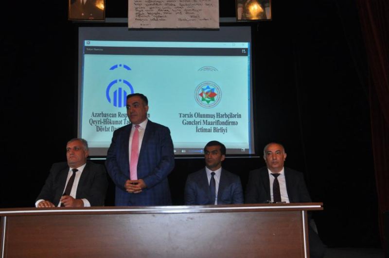 \"Öncə Vətən\" sənədli filminin Ağdamda da təqdimatı keçirilib 