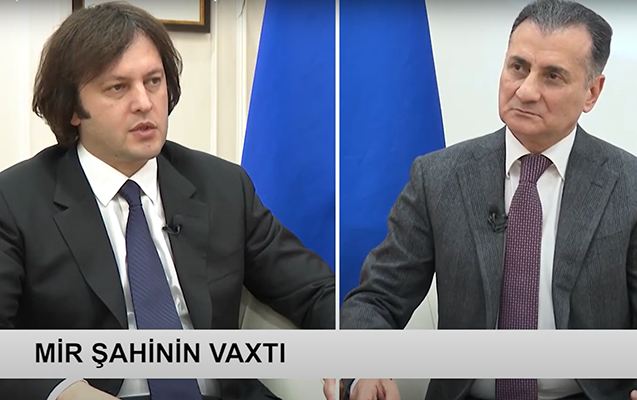 Kobaxidze Mirşahinə müsahibə verdi - Video 