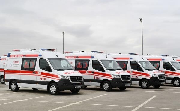 Yeni təcili yardım maşınları gətirilir: 13,7 milyon ayrıldı 