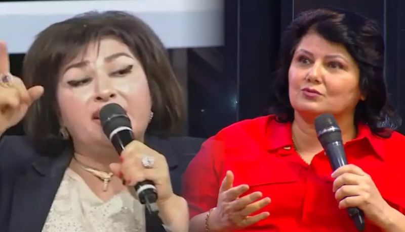 Efirdə Aşıqlar arasında biabırçılıq: \"Gecə saat 2-də ərimə niyə zəng edirsən?\" - VİDEO 