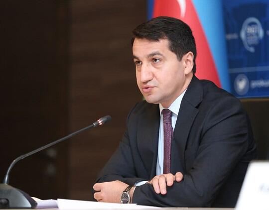 Hikmət Hacıyev Ukrayna səfiri ilə görüşdü 