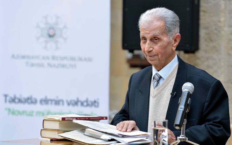 BDU-da professor Şirməmməd Hüseynovun 100 illik yubileyi qeyd olunub 