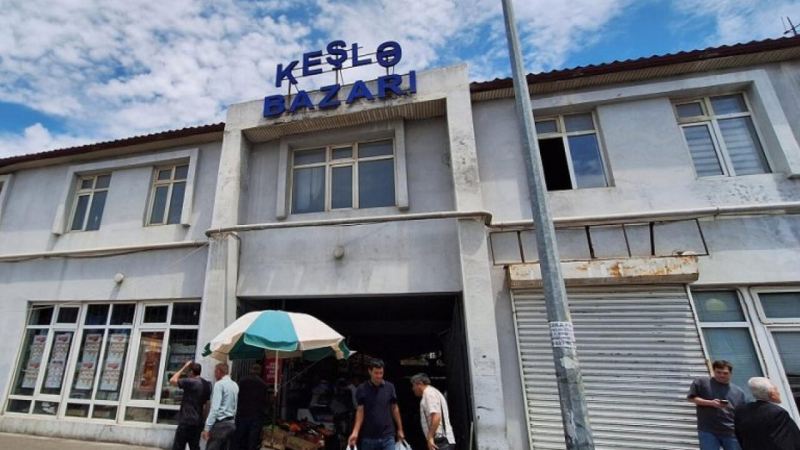 \"Keşlə\" bazarı sökülür - Narazılıq var