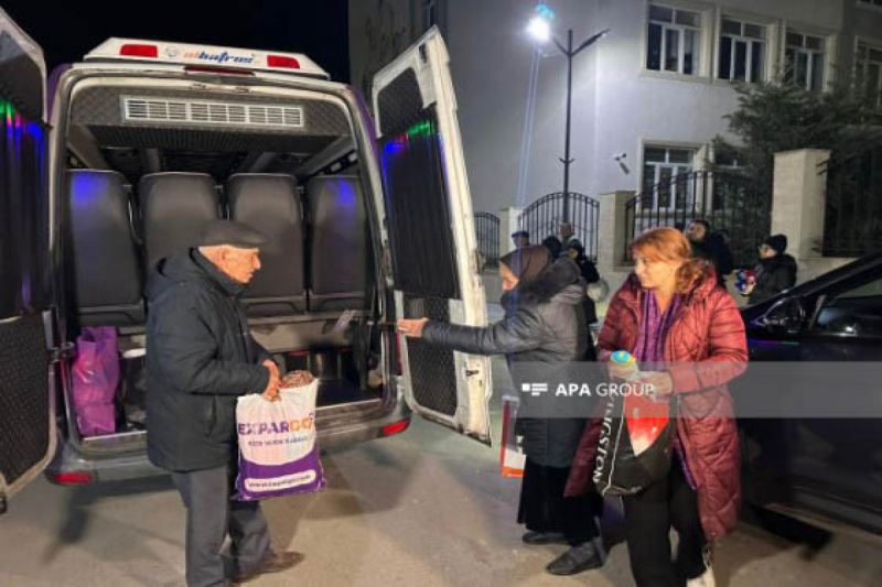 Cəbrayıl şəhərinə növbəti köç karvanı yola salınıb - FOTO 