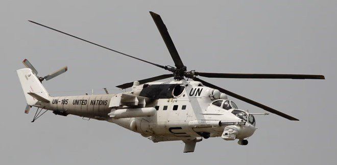 BMT helikopteri atəşə tutulub 