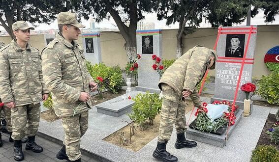 Mübariz İbrahimov hərbçi yoldaşları tərəfindən anıldı - VİDEO