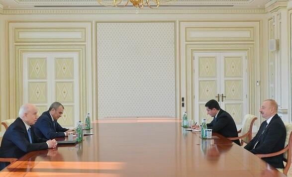 Prezident Sergey Lebedevi qəbul etdi 