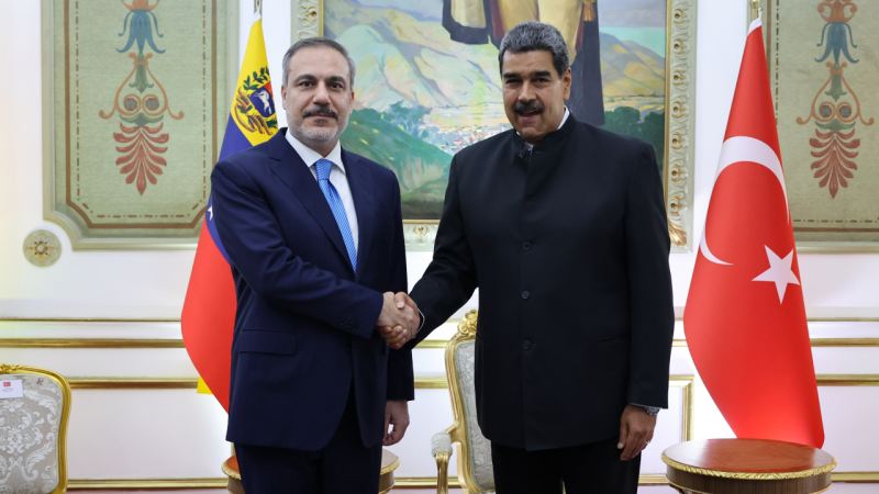 Hakan Fidan Maduro ilə görüşdü 