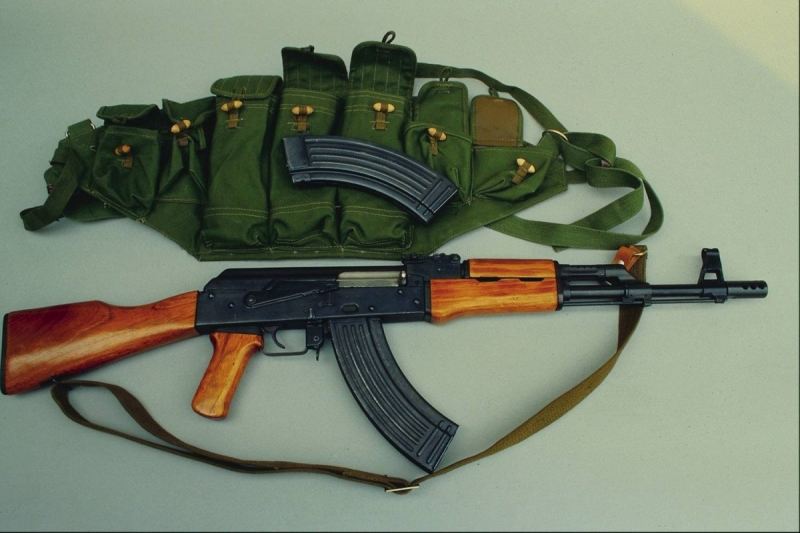 Zığ qəsəbəsində avtomat tapıldı 