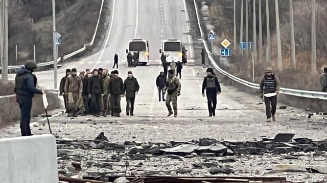 Rusiya: 195 rus əsgəri və 195 Ukrayna əsgəri dəyişdirildi 