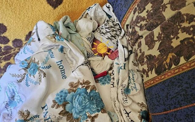 Bakıda baxımsız qalan 15 günlük körpə xilas edildi 