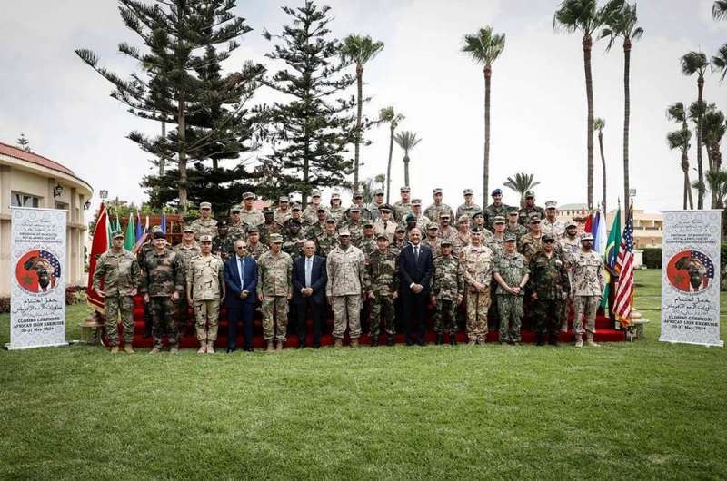 Hərbçilərimiz Afrikada təlimlərə qoşuldu 