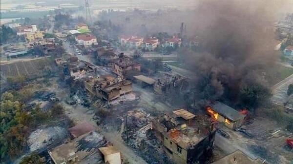 Türkiyədə dəhşətli yanğın: 5 ölü, 44 yaralı 