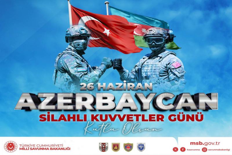 Türkiyə MN-dən Silahlı Qüvvələr Günü ilə bağlı paylaşım 