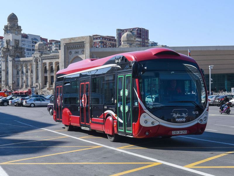 Bakıda bu avtobusların yolu dəyişir 