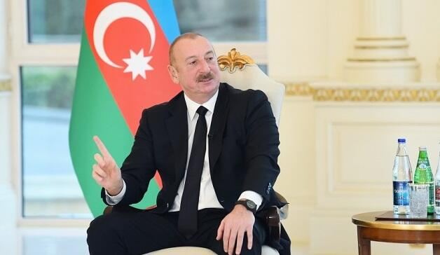 İlham Əliyev “Euronews” televiziyasına müsahibə verdi 