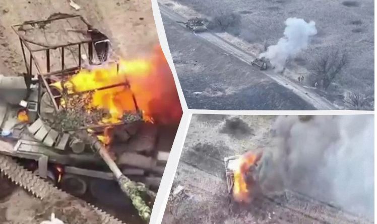 Ruslar bu istiqamətdə hücuma keçdi: 4 tank, 12 zirehli texnika darmadağın oldu