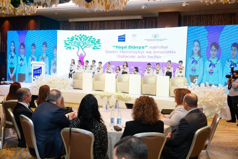 “Shokki Mokki” “Yaşıl dünya naminə qadın həmrəyliyi və innovativ gələcək” adlı tədbirə dəstək verib 
