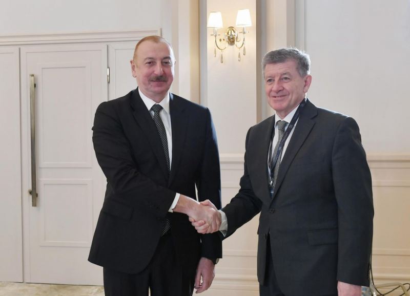 İlham Əliyev Qay Rayderi qəbul etdi 