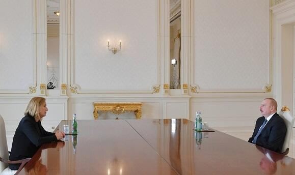 İlham Əliyev İsrailin sabiq XİN başçısını qəbul etdi 